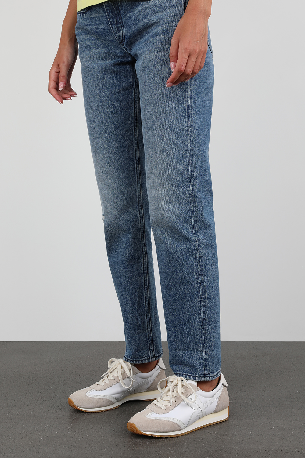 סניקרס האנק מעור זמש